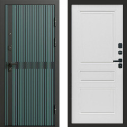 Входная дверь Termo-Door Граунд velutto verde - Классика лиственница