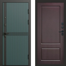 Входная дверь Termo-Door Граунд velutto verde - Марсель Шоколад