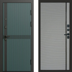 Входная дверь Termo-Door Граунд velutto verde - Porte Grey софт