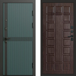 Входная дверь Termo-Door Граунд velutto verde - Престиж венге