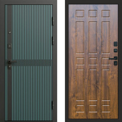 Входная дверь Termo-Door Граунд velutto verde - Спарта дуб