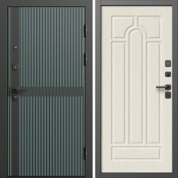 Входная дверь Termo-Door Граунд Велютто Верде - Арка лиственница