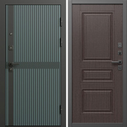 Входная дверь Termo-Door Граунд Велютто Верде - Классика венге