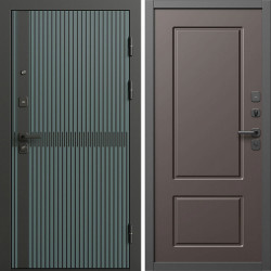 Входная дверь Termo-Door Граунд Велютто Верде - Марсель Шоколад