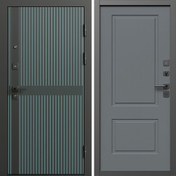 Входная дверь Termo-Door Граунд Велютто Верде - Нео Классика Грей Софт