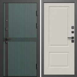 Входная дверь Termo-Door Граунд Велютто Верде - Нео Классика Слоновая Кость