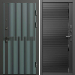 Входная дверь Termo-Door Граунд Велютто Верде - Порте black
