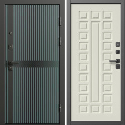 Входная дверь Termo-Door Граунд Велютто Верде - Престиж бежевый матовый