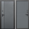 Входная дверь Termo-Door Кросс Грей - Горизонт Grey софт