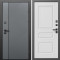 Входная дверь Termo-Door Кросс Грей - Классика белое дерево