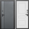 Входная дверь Termo-Door Кросс Грей - Классика белый матовый