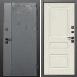 Входная дверь Termo-Door Кросс Грей - Классика лиственница