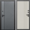 Входная дверь Termo-Door Кросс Грей - Страйп Слоновая Кость