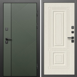 Входная дверь Termo-Door Кросс Грин - Мадрид Лиственница