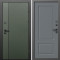 Входная дверь Termo-Door Кросс Грин - Марсель Grey софт