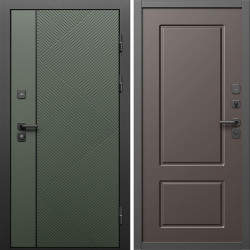 Входная дверь Termo-Door Кросс Грин - Марсель Шоколад