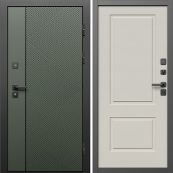 Входная дверь Termo-Door Кросс Грин - Нео Классика Слоновая Кость