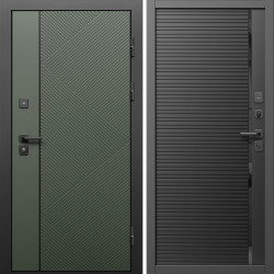Входная дверь Termo-Door Кросс Грин - Порте black