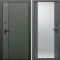 Входная дверь Termo-Door Кросс Грин - Зеркало Grey Софт