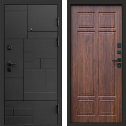 Входная дверь Termo-Door Квадро - Без серии Орех премиум