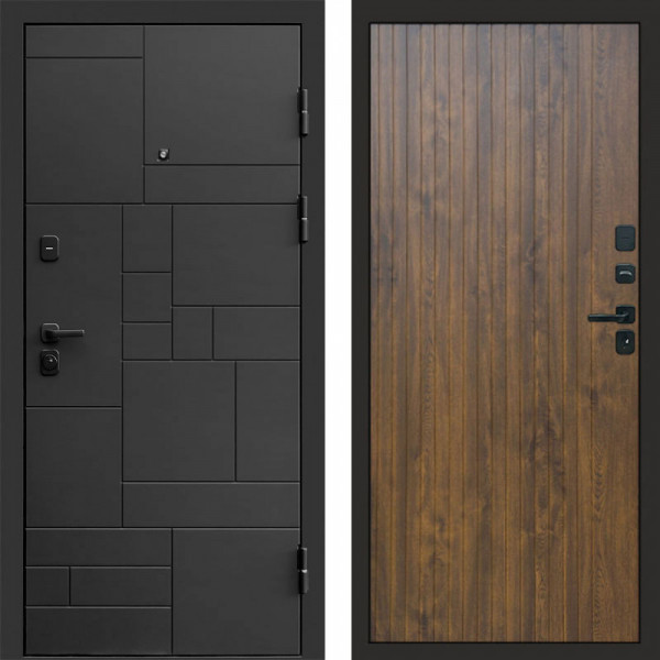 Входная дверь Termo-Door Квадро - Flat Дуб