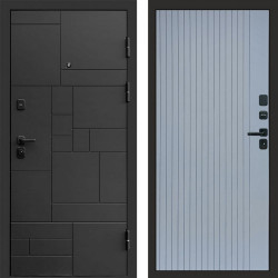 Входная дверь Termo-Door Квадро - Flat Grey софт