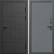 Входная дверь Termo-Door Квадро - Горизонт Grey софт