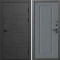 Входная дверь Termo-Door Квадро - Гранд Grey софт