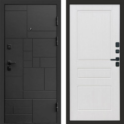 Входная дверь Termo-Door Квадро - Классика белое дерево