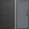 Входная дверь Termo-Door Квадро - Марсель Grey софт