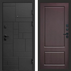 Входная дверь Termo-Door Квадро - Марсель Шоколад