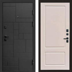 Входная дверь Termo-Door Квадро - Марсель Слоновая кость