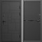 Входная дверь Termo-Door Квадро - Нео Black