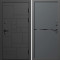 Входная дверь Termo-Door Квадро - Нео Графит