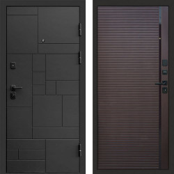 Входная дверь Termo-Door Квадро - Porte Шоколад