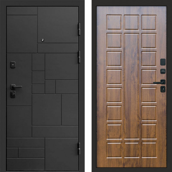 Входная дверь Termo-Door Квадро - Престиж дуб