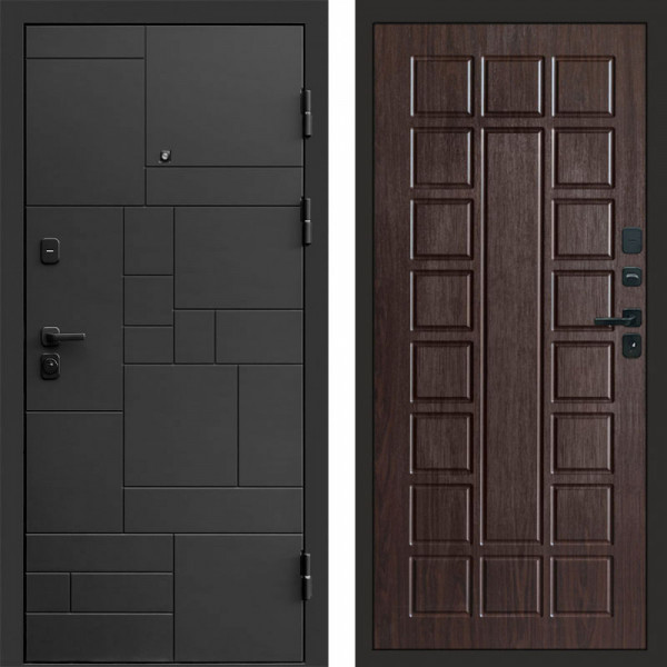 Входная дверь Termo-Door Квадро - Престиж венге