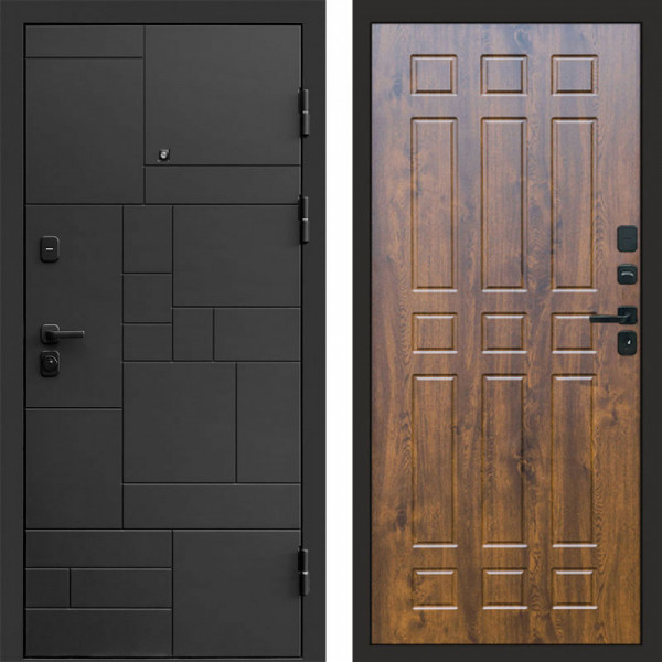 Входная дверь Termo-Door Квадро - Спарта дуб