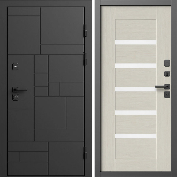 Входная дверь Termo-Door Квадро - Царга лиственница