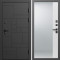 Входная дверь Termo-Door Квадро - Зеркало Фацет Белый софт
