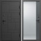 Входная дверь Termo-Door Квадро - Зеркало Фацет Grey софт