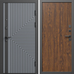 Входная дверь Termo-Door Квантум Грей - Флэт Дуб