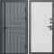 Входная дверь Termo-Door Квантум Грей - Горизонт белый