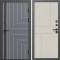 Входная дверь Termo-Door Квантум Грей - Горизонт Слоновая кость