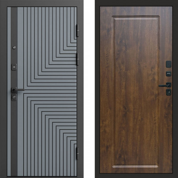Входная дверь Termo-Door Квантум Грей - Гранд Дуб