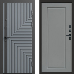 Входная дверь Termo-Door Квантум Грей - Гранд Grey софт