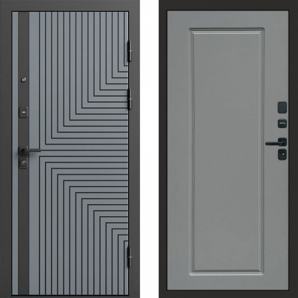 Входная дверь Termo-Door Квантум Грей - Гранд Grey софт