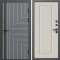 Входная дверь Termo-Door Квантум Грей - Гранд Слоновая кость