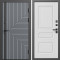 Входная дверь Termo-Door Квантум Грей - Классика белое дерево