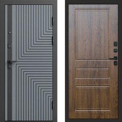 Входная дверь Termo-Door Квантум Грей - Классика дуб